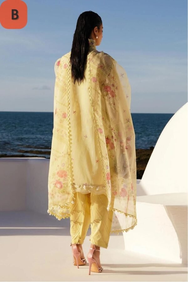 Sana Safinaz Stitched M241-005A/B-3CL - Image 4