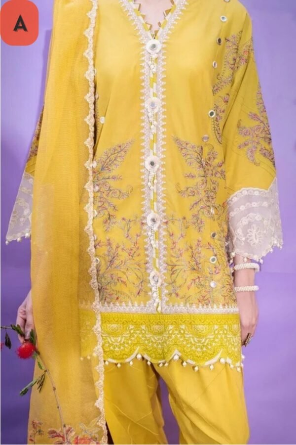 Sana Safinaz Muzlin Summer23 M232-018A/B-CJ - Image 4