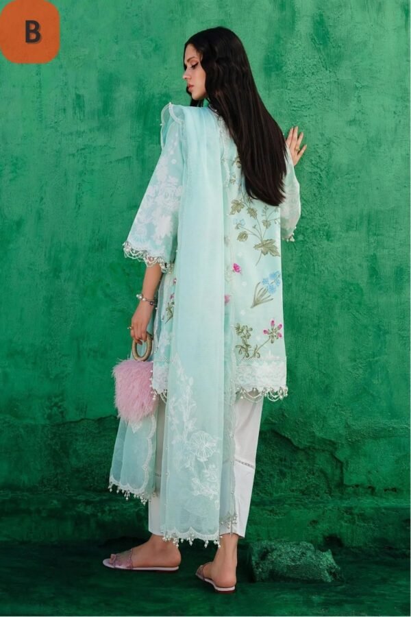 Sana Safinaz Stitched M241-011A/B-3CW - Image 4