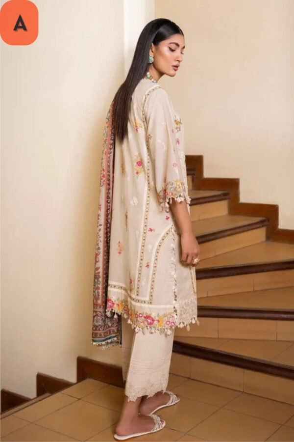Sana Safinaz Muzlin Summer23 M232-015A/B-CV - Image 4