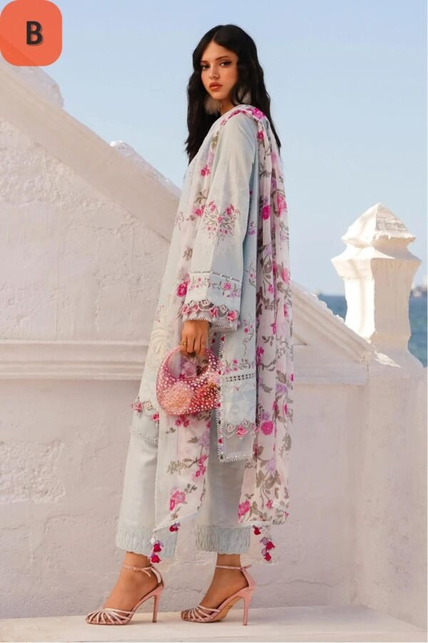 Sana Safinaz Stitched M241-019A/B-3CI - Image 4