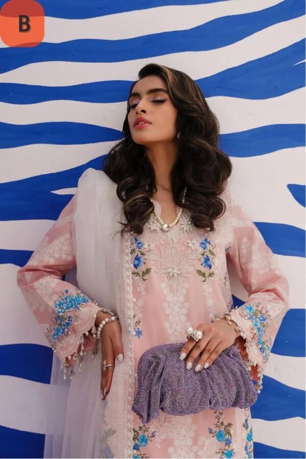 Sana Safinaz Stitched M241-020A/B-3CW - Image 4