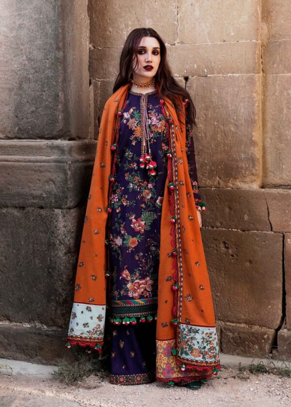 Hussain Rehar Stitched Amethyst - Image 2
