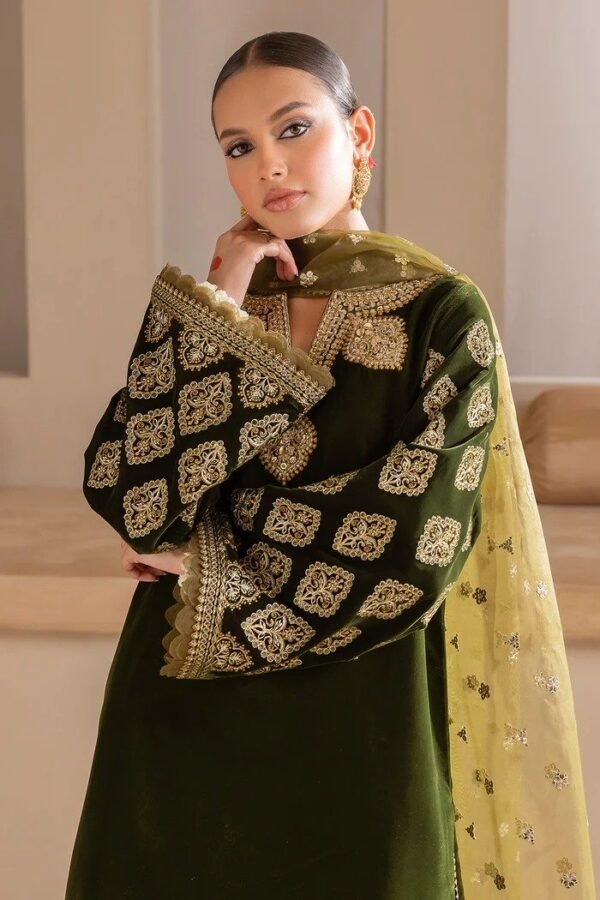 BAROQUE EMBROIDERED VELVET UF-425 - Image 3