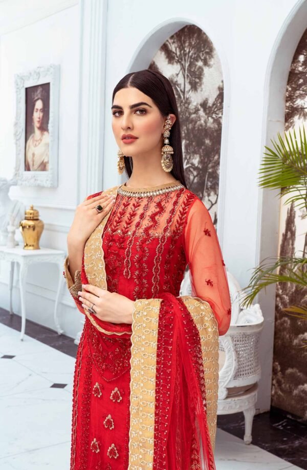 Maryum n Maria Stitched Formal Dress -Khwaher (MFD-0080) - Image 3