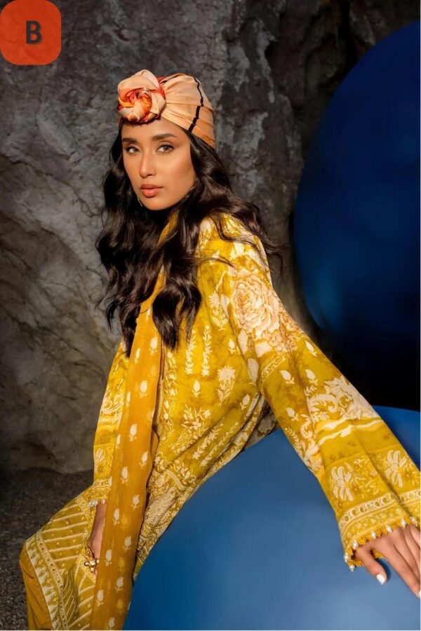 Sana Safinaz Stitched H241-005A/B-3CI - Image 3