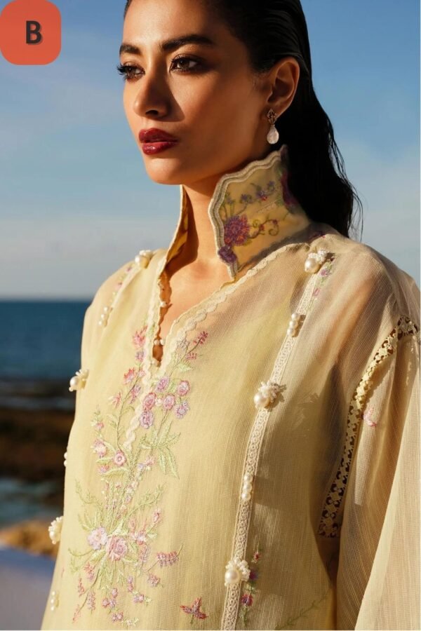 Sana Safinaz Stitched M241-005A/B-3CL - Image 5