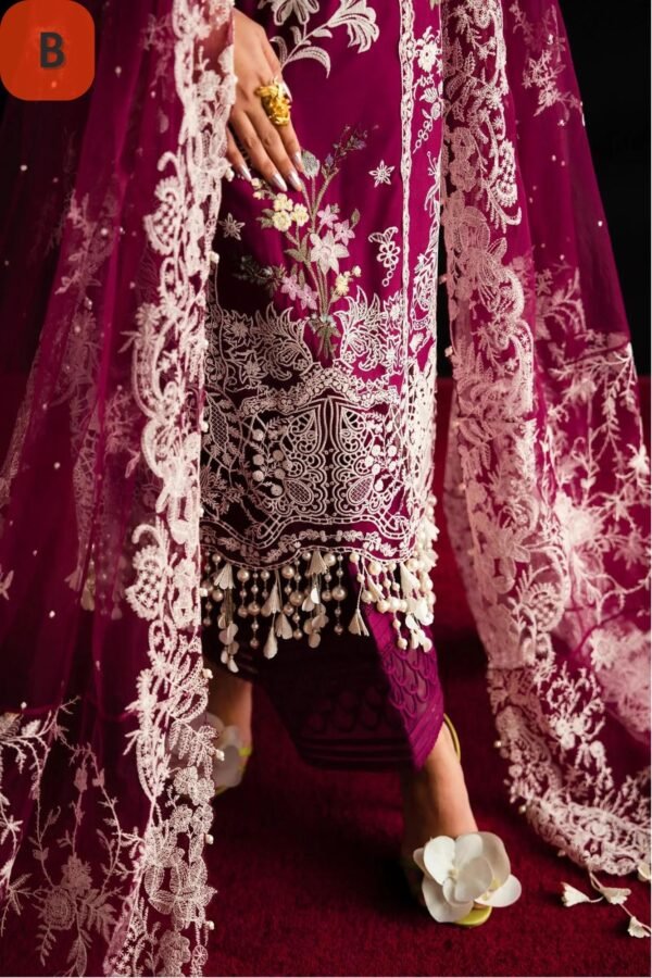 Sana Safinaz Stitched L241-007A/B-3CT - Image 5