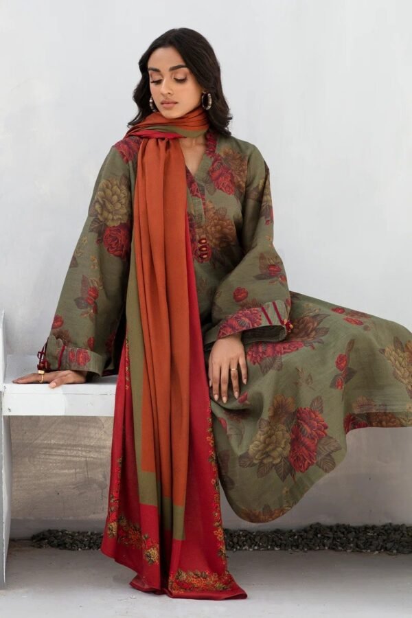 BAROQUE DIGITAL PRINTED VISCOSE UF-452 - Image 3