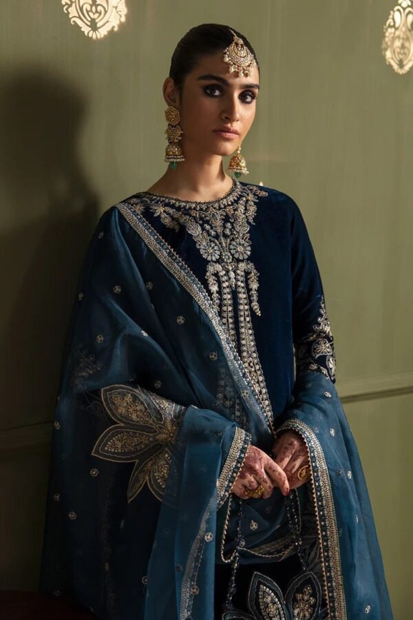 BAROQUE EMBROIDERED VELVET UF-467 - Image 2