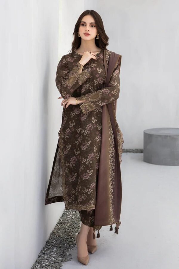 BAROQUE EMBROIDERED VISCOSE UF-453