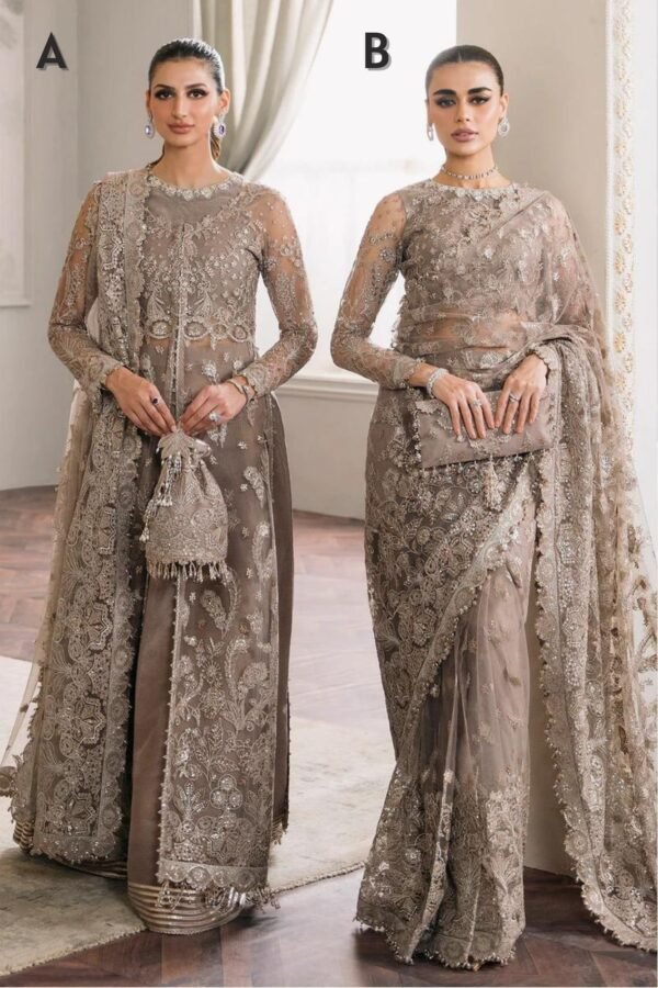 BAROQUE EMBROIDERED NET CH12-06