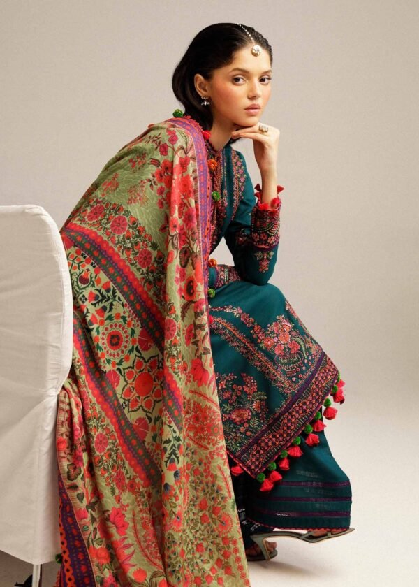 Hussain Rehar Teal - Image 3