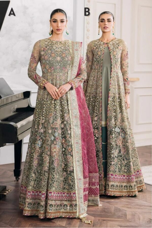 BAROQUE EMBROIDERED NET CH12-02