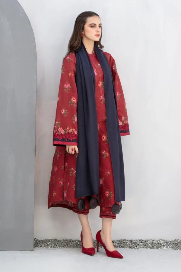 BAROQUE DIGITAL PRINTED VISCOSE KHADDAR UF-457 - Image 2