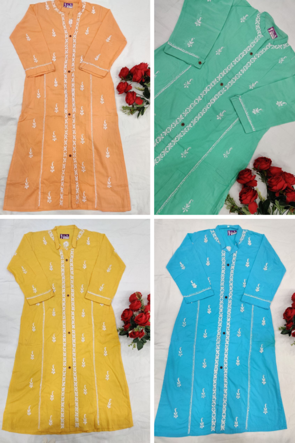 Casual Wear Front Open Style kurti