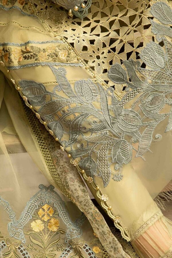 Maria B Stitched SUIT | EID LAWN - Image 4