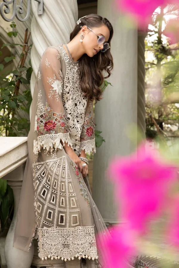 Maria B Stitched SUIT | EID LAWN - Image 3
