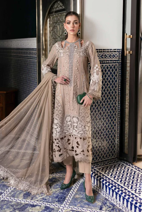 3 Piece Unstitched Embroidered Lawn Suit | D-2502-A D-2502-A Out of Stock