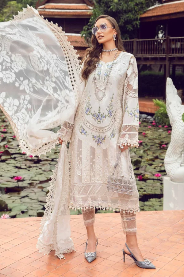 Maria B Stitched SUIT | EID LAWN - Image 5