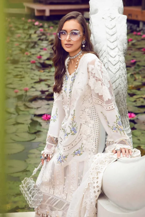 Maria B Stitched SUIT | EID LAWN - Image 6