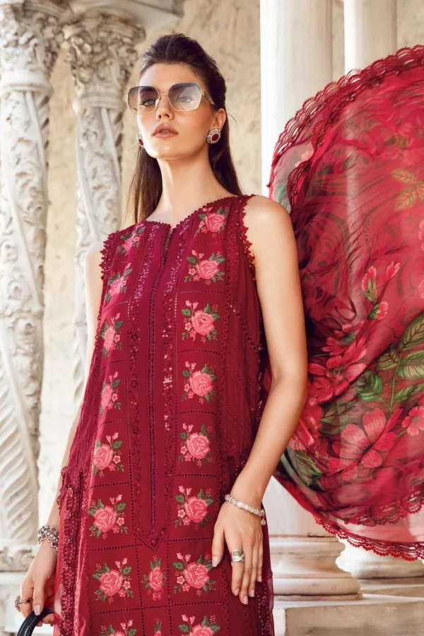 Maria B Stitched SUIT | EID LAWN - Image 4