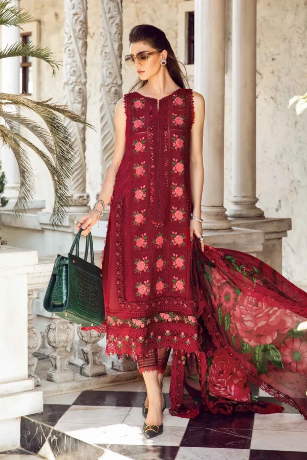 Maria B Stitched SUIT | EID LAWN - Image 2