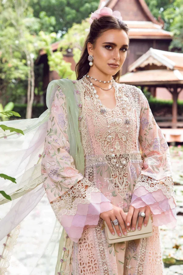 Maria B Stitched SUIT | EID LAWN - Image 5