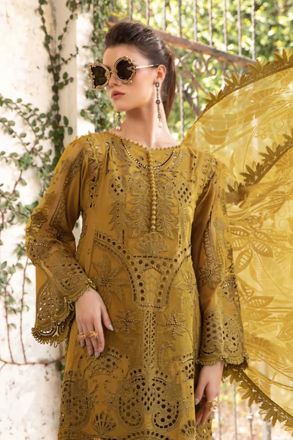 Maria B Stitched SUIT | EID LAWN - Image 6