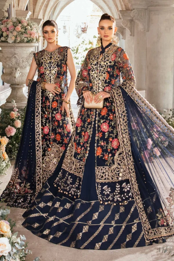 Maria B Stitched EMBROIDERED SUIT - Image 2