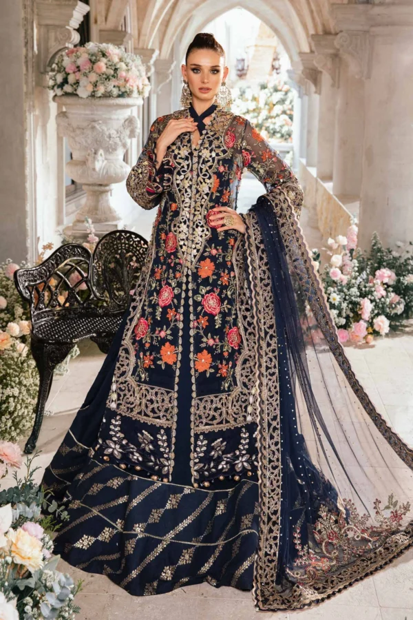 Maria B Stitched EMBROIDERED SUIT