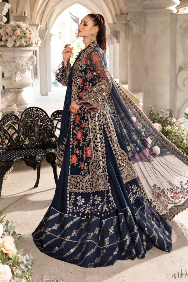 Maria B Stitched EMBROIDERED SUIT - Image 5
