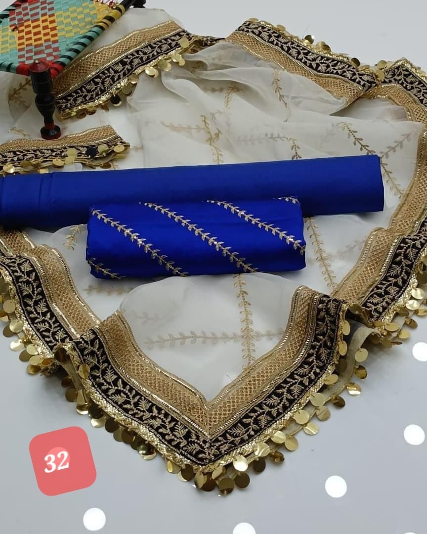 Organza sequence embroidery with shamoze silk - Image 32