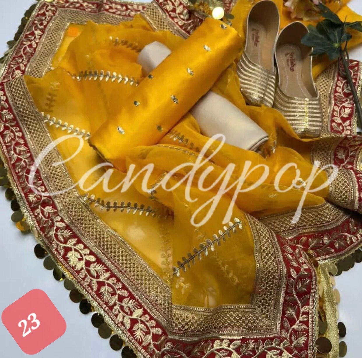 Organza sequence embroidery with shamoze silk - Image 23