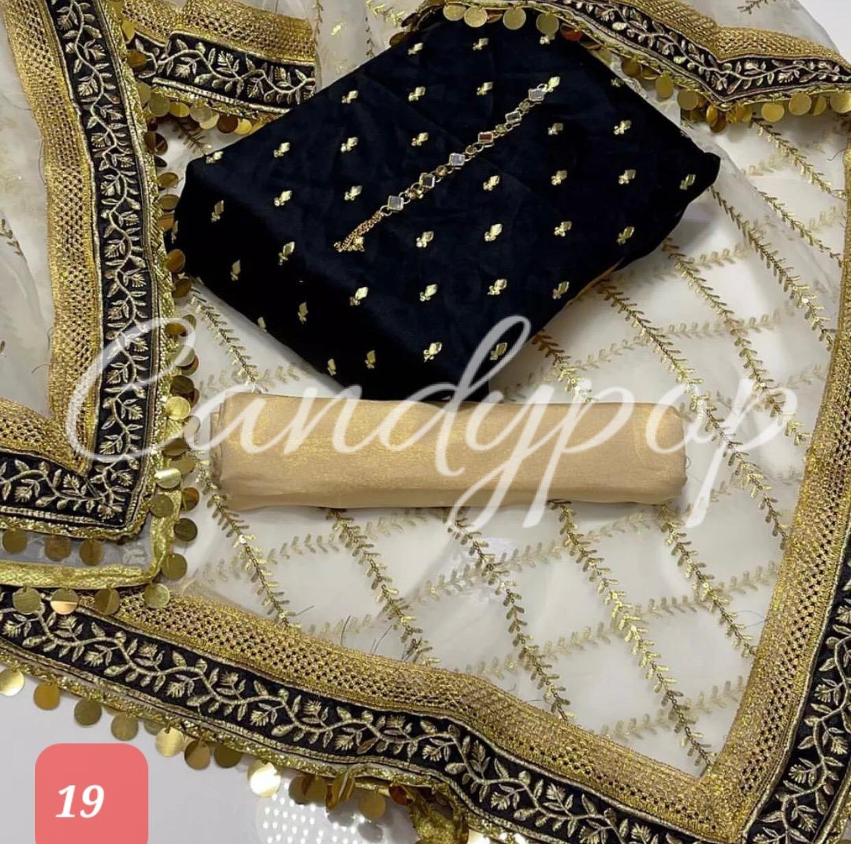 Organza sequence embroidery with shamoze silk - Image 19