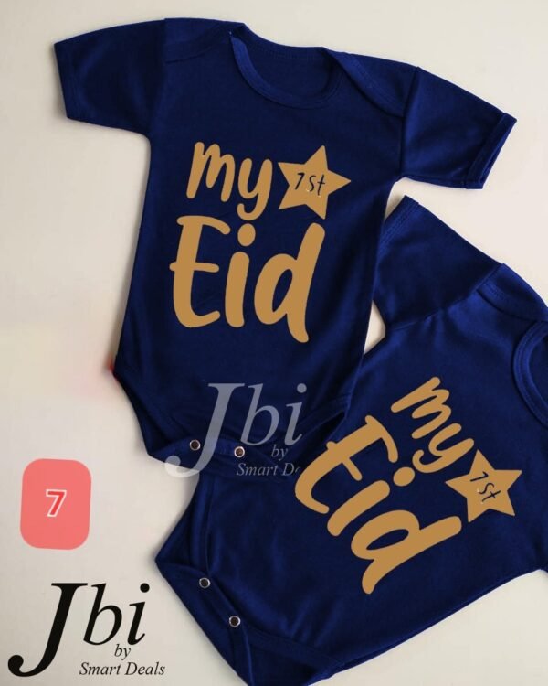 EID BABY ROMPERS(8+ Designs) - Image 8