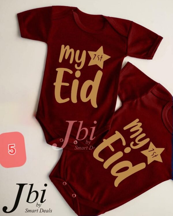 EID BABY ROMPERS(8+ Designs) - Image 6