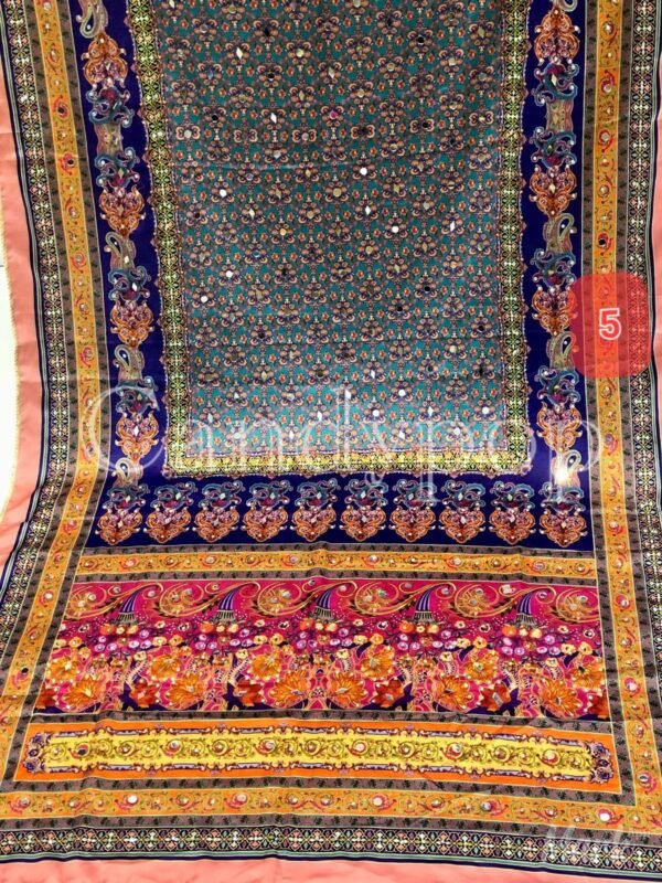 Shamoze silk digital print duppata 48+ designs - Image 6