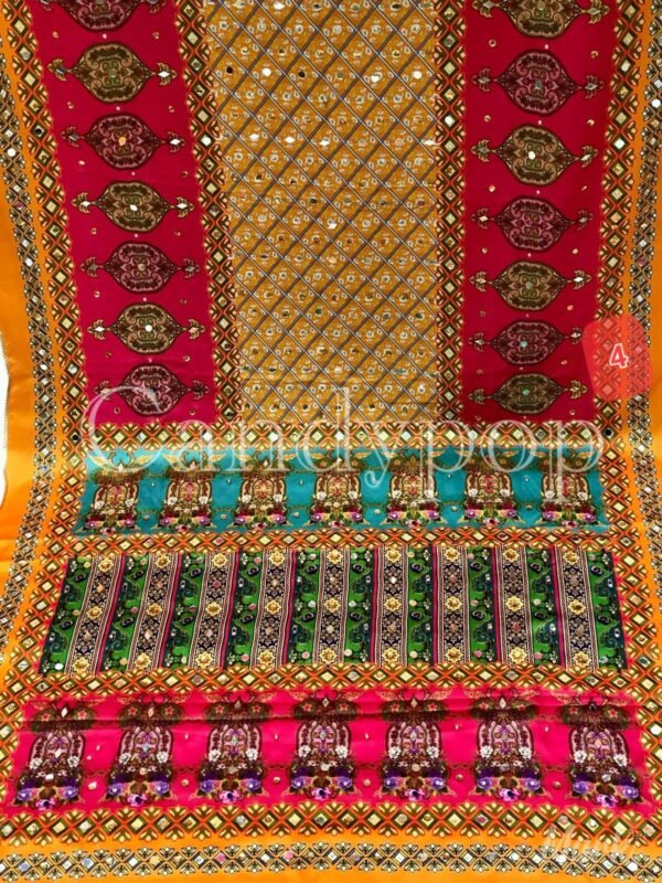 Shamoze silk digital print duppata 48+ designs - Image 5