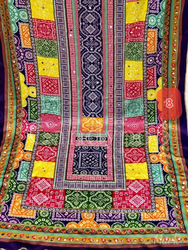 Shamoze silk digital print duppata 48+ designs - Image 9