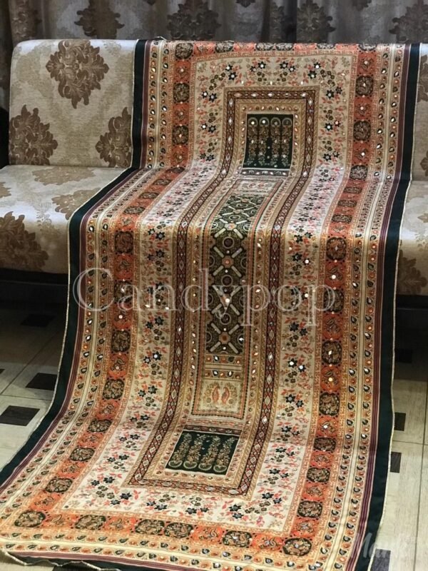 Shamoze silk digital print duppata 48+ designs - Image 15