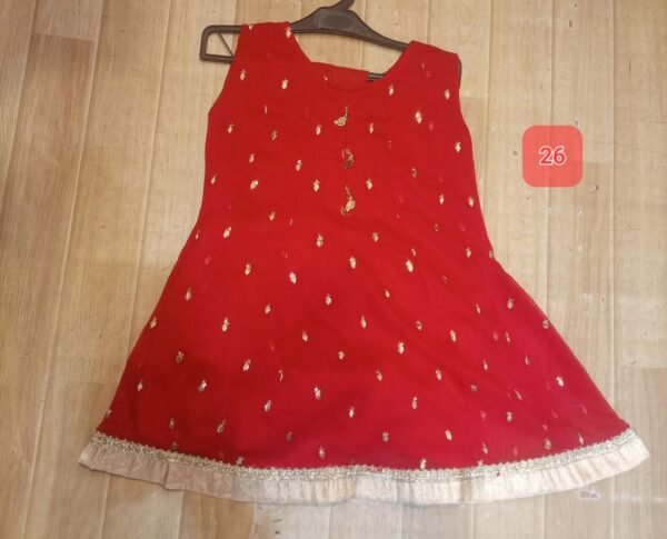 Girls 3PC Frocks With Trousers(48 Designs) - Image 21