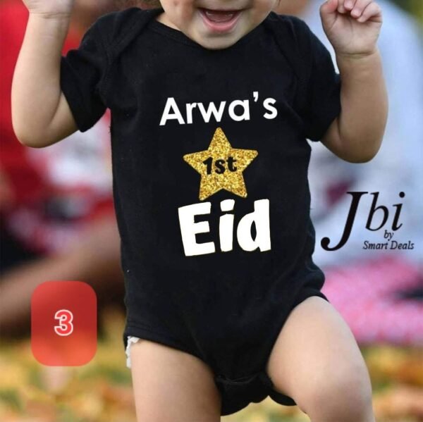 EID BABY ROMPERS(8+ Designs) - Image 4