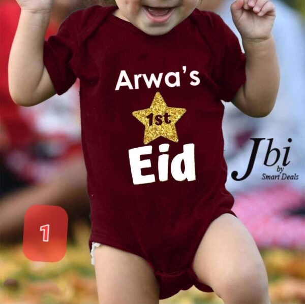 EID BABY ROMPERS(8+ Designs) - Image 2