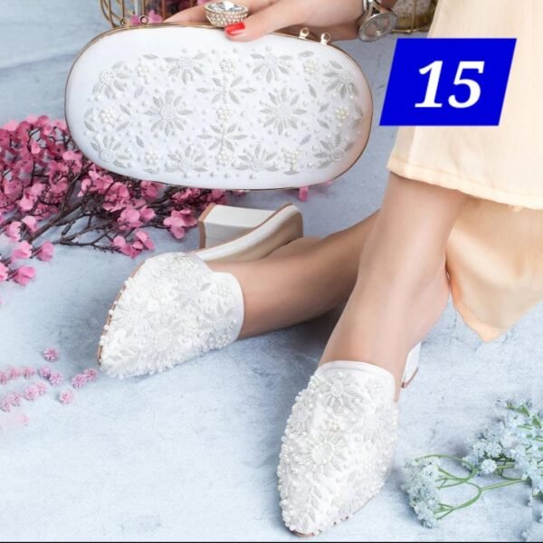 Handwork Shoes & Clutch Combo. - Image 17