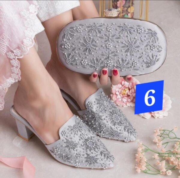 Handwork Shoes & Clutch Combo. - Image 8