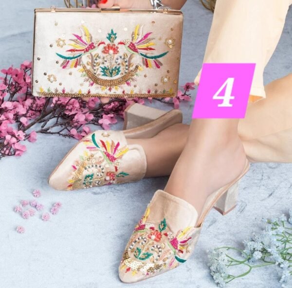 Handwork Shoes & Clutch Combo. - Image 6