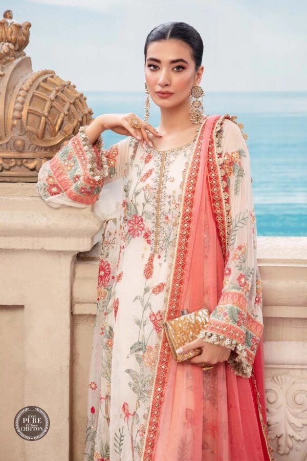 MARIA.B MPC-23-106B Cloud White Floral - Image 3