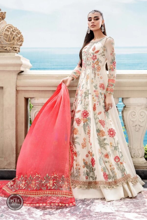 MARIA.B MPC-23-106A Cloud White Floral - Image 2