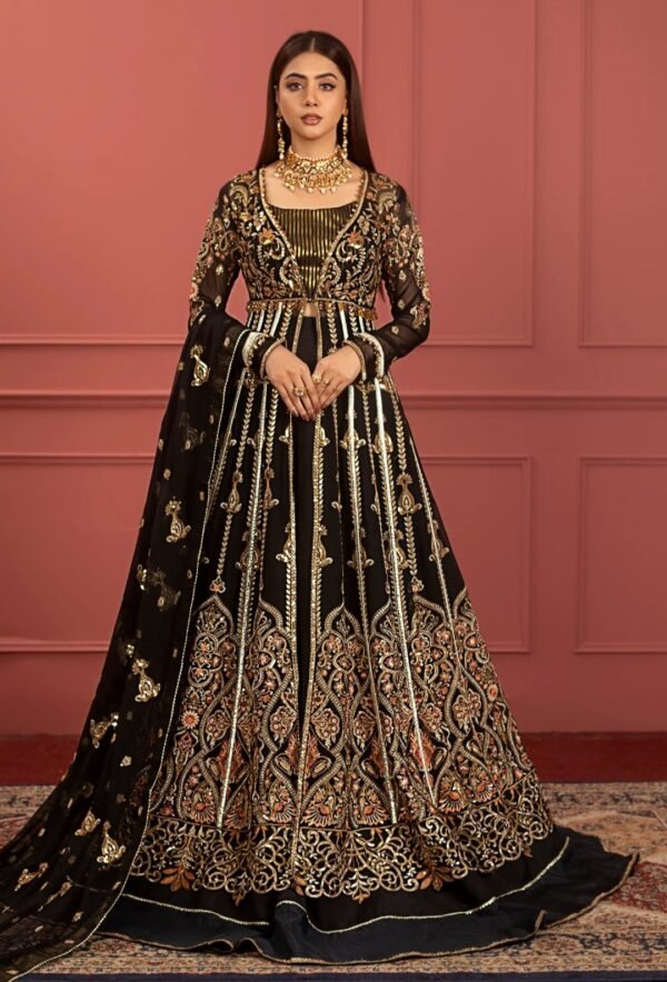 MNM Stitched Mohagney Collection Bridal Lehenga - Shama (FFF-0010)